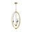 Jheni Three-light Foyer Pendant With Clear Glass Shades | P500512-191