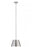 1 Light Pendant | 2307-12BN