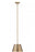 1 Light Pendant | 2307-12MGLD