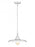 1 Light Pendant | 2308P14-BN