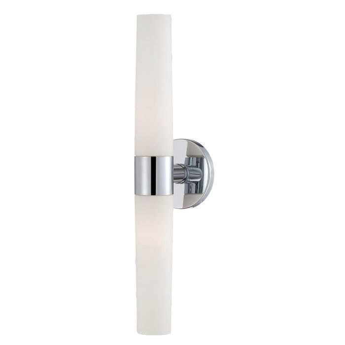 Eurofase Vesper, 2 Lights Wall Sconce, Chr/wht