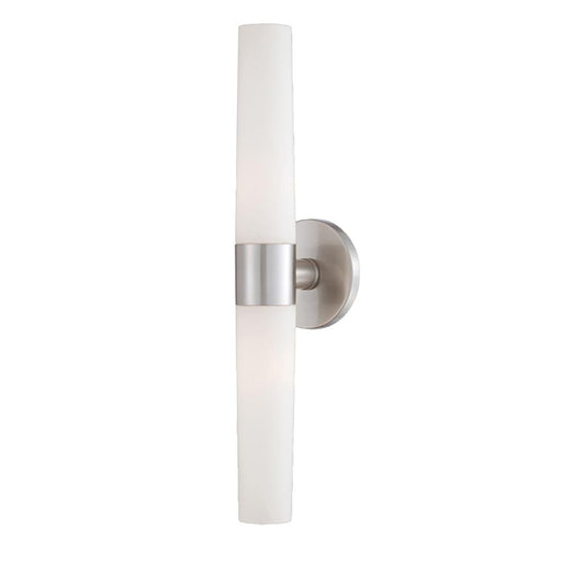 Vesper,  2 Light  Wall Sconce, Bn/wht | 23274-020