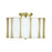 3 Light Dual Mount Semi-flush/ Pendant | 244631MA