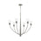 Jheni Six-light Chandelier With Clear Glass Shades | P400454-009