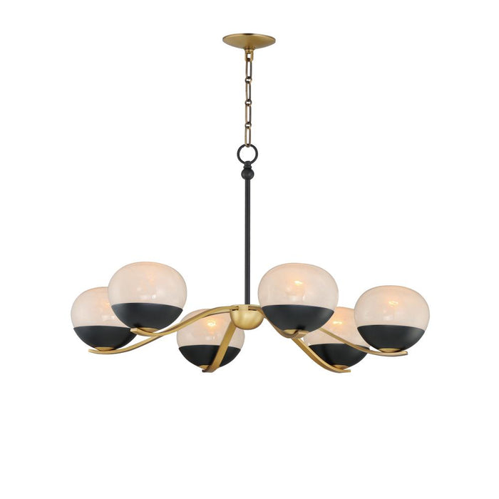 Lucerne-single-tier Chandelier | 24646MRBKNAB