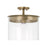 1 Light Semi-flush | 246812AD