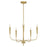 Vela-single-tier Chandelier | 24815SBR