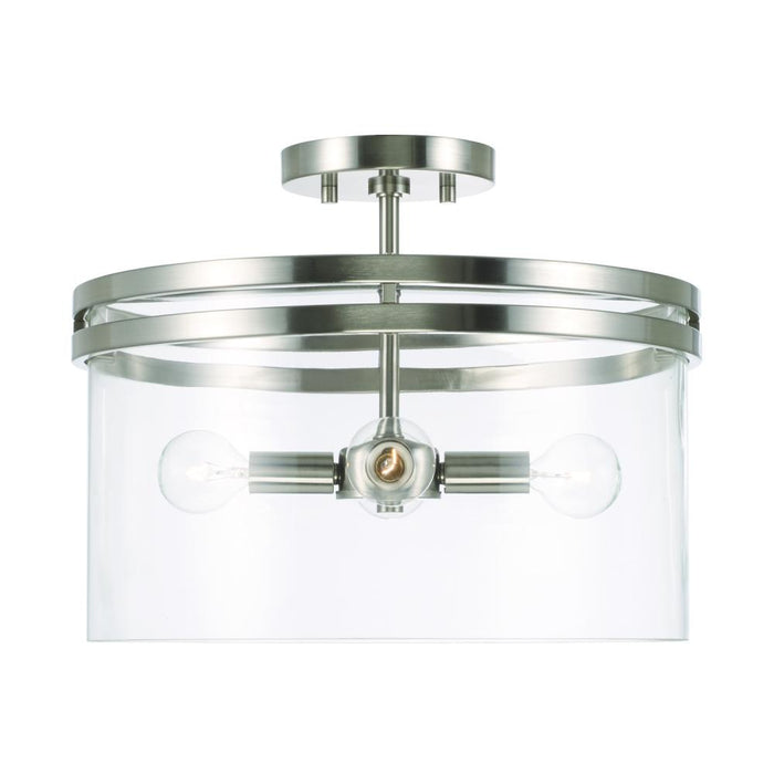 4 Light Dual Mount Semi-flush/ Pendant | 248741BN