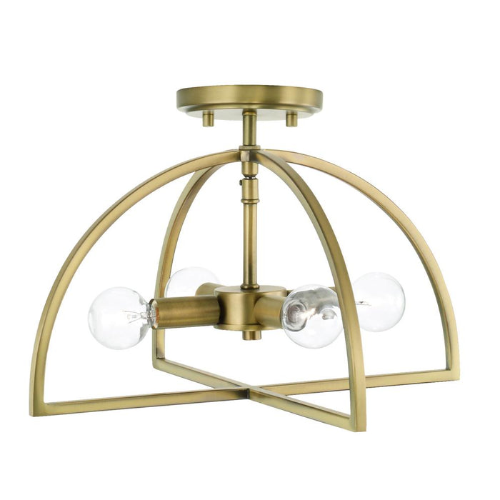 Capital 4 Light Dual Mount Semi-Flush/Pendant