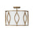 3 Light Semi-flush | 252531ML