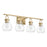 4 Light Vanity Light / Murale De Salle De Bain 4 Light | 207642A