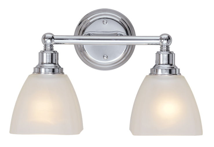 Craftmade Bradley 2 Light Vanity in Chrome