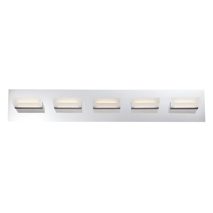 Olson,  5 Light  Led Bathbar, Chrome | 28022-015
