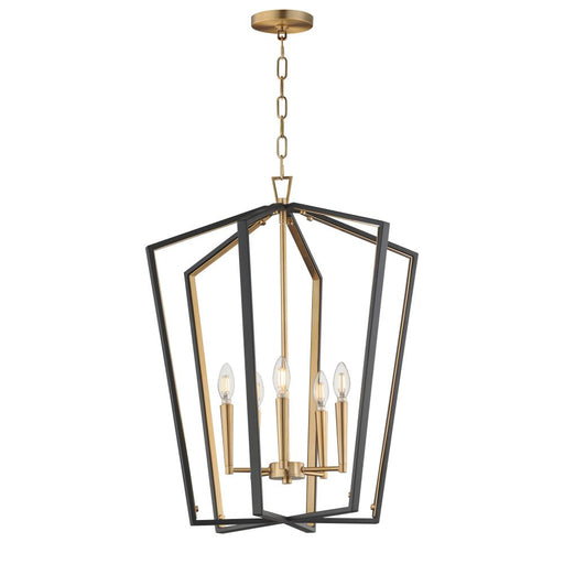 Melrose-entry Foyer Pendant | 28615BKNAB
