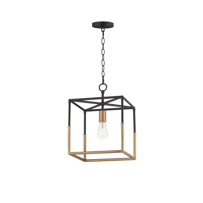 Soho-entry Foyer Pendant | 28621BKWBR