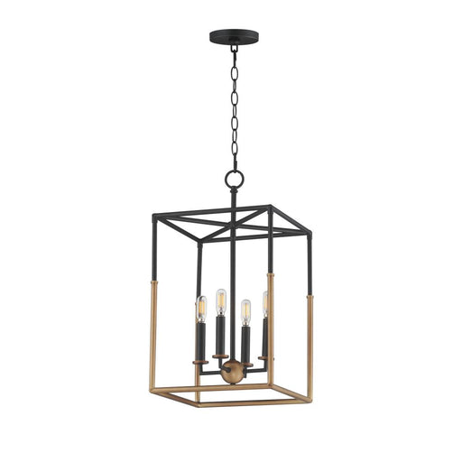 Soho-entry Foyer Pendant | 28624BKWBR