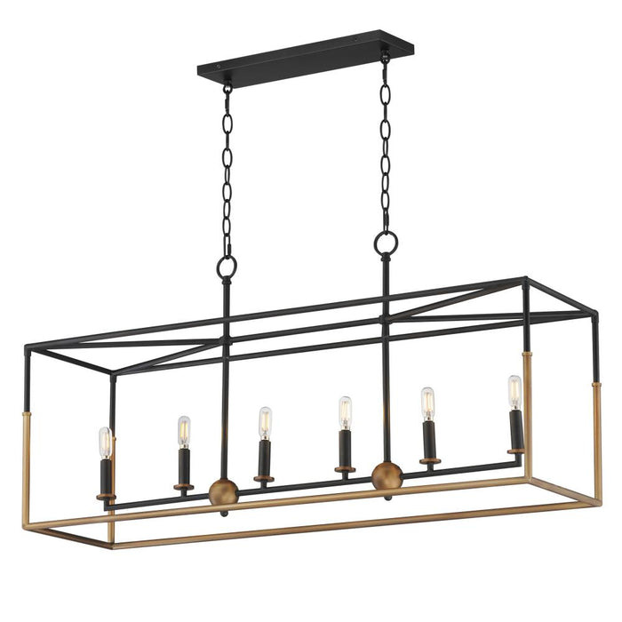 Soho-linear Pendant | 28626BKWBR
