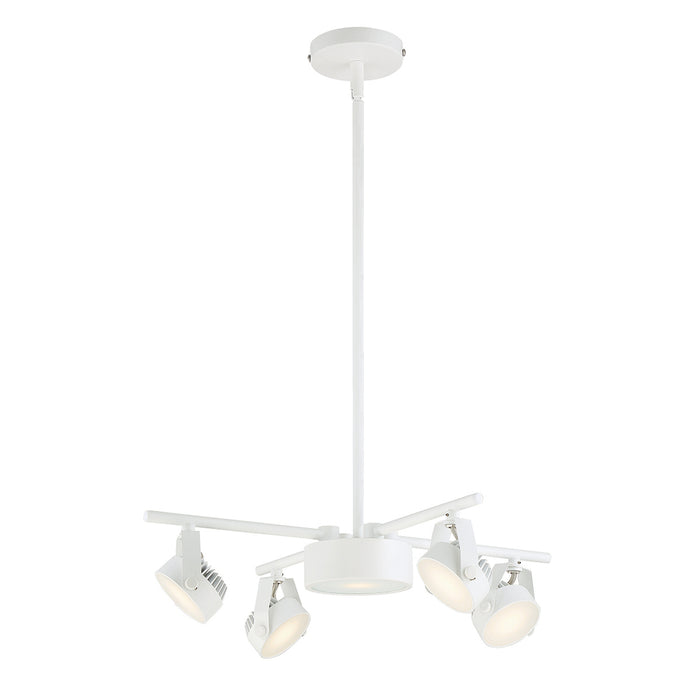 Lexus, Pend, Led, 4+1lt , Cross, Wht | 29010-011