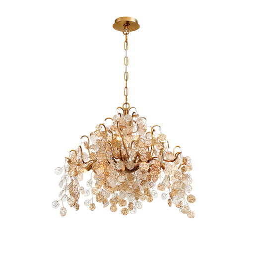 Campobasso,  8 Light  Chandelier, Gold | 29059-010