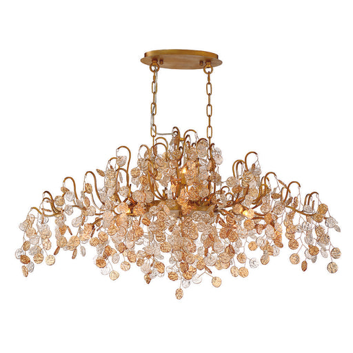 Campobasso,  10 Light  Ltchandelier, Gld | 29061-013