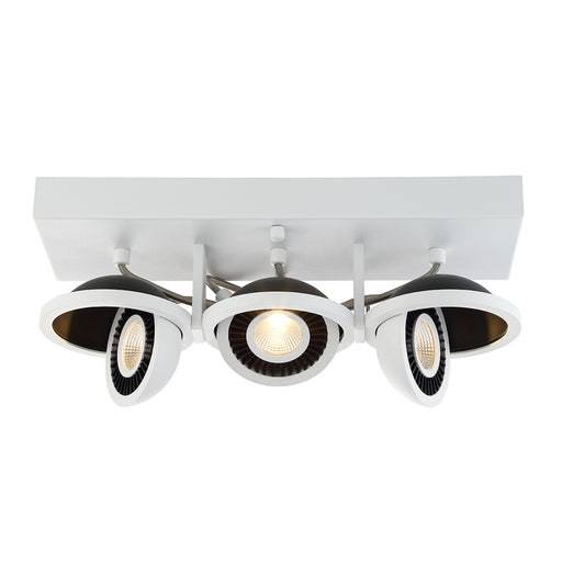 Vision, Surface, Led,  3 Light  , Wht/blk | 29488-018