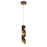 Banderia, 1lt Led Pendant, Brz | 30084-018