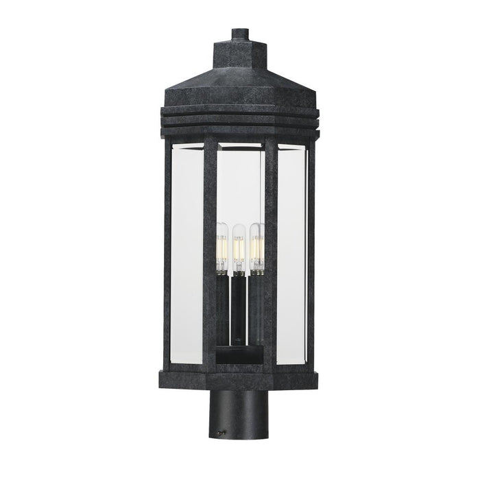 Wright-outdoor Pole/post Mount | 30220CLBKP