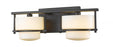 2 Light Vanity | 3030-2V-BRZ-LED