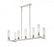 7 Light Linear Chandelier | 3031-7L-PN