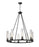 8 Light Chandelier | 3031-8BRZ