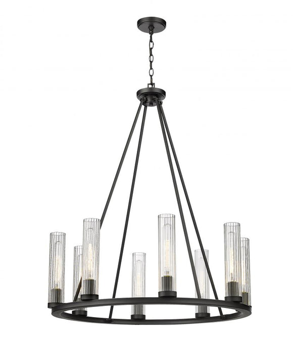 8 Light Chandelier | 3031-8BRZ
