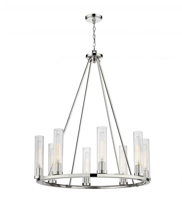 8 Light Chandelier | 3031-8PN