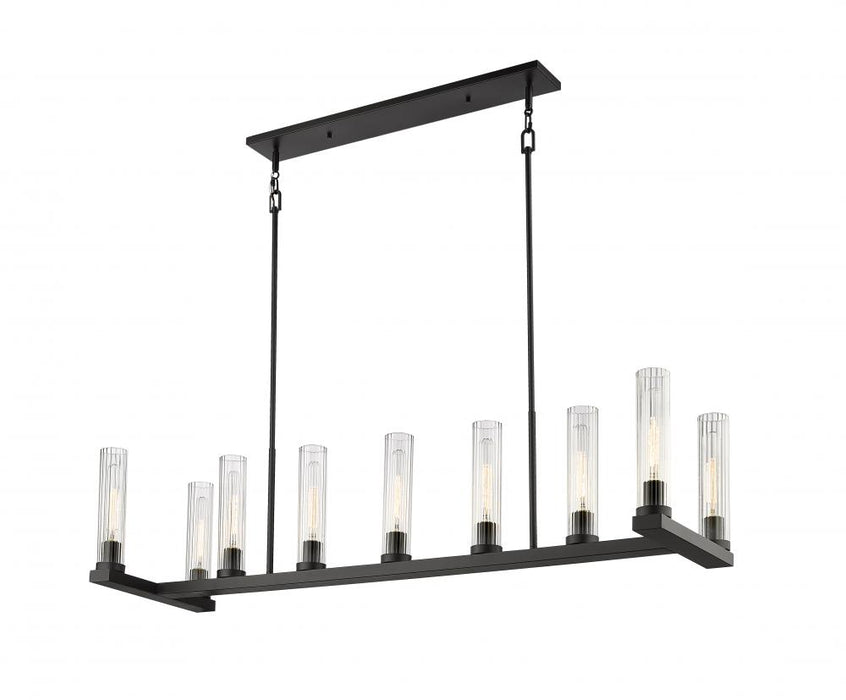 9 Light Linear Chandelier | 3031-9L-BRZ