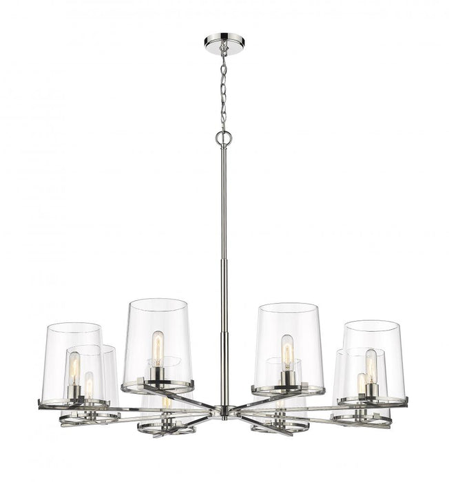 8 Light Chandelier | 3032-8PN