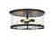 3 Light Flush Mount | 3032F-MB