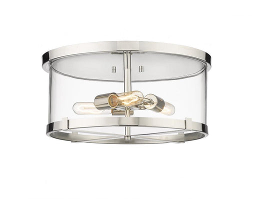 3 Light Flush Mount | 3032F-PN