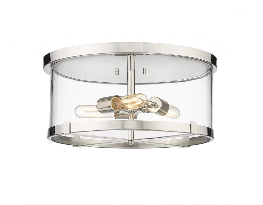 3 Light Flush Mount | 3032F-PN