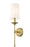 1 Light Wall Sconce | 3033-1S-RB