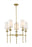 5 Light Chandelier | 3033-5RB