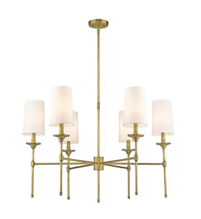 6 Light Chandelier | 3033-6RB