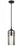 1 Light Pendant | 3036MP-MB