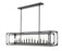 13 Light Linear Chandelier | 3038-13L-MB
