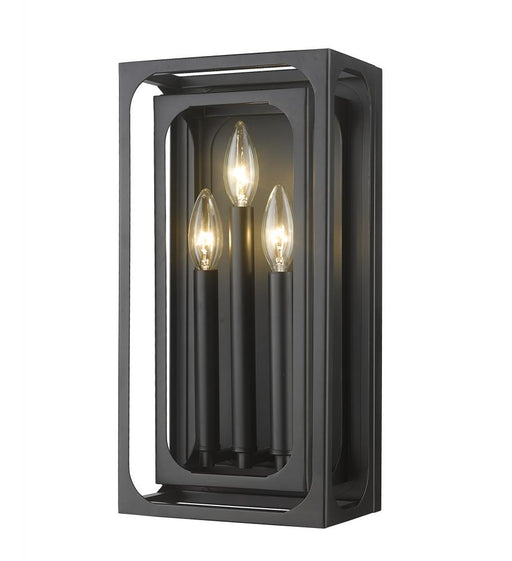 3 Light Wall Sconce | 3038-3S-MB