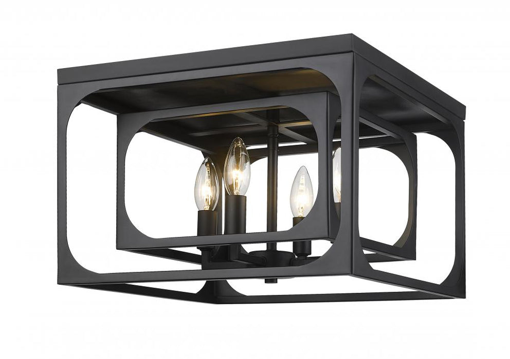 4 Light Flush Mount | 3038F-MB