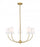 5 Light Chandelier | 3040-32RB