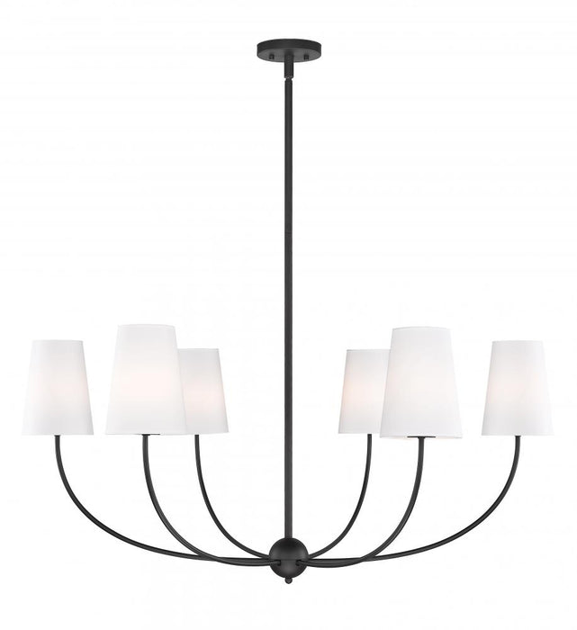 6 Light Chandelier | 3040-42MB