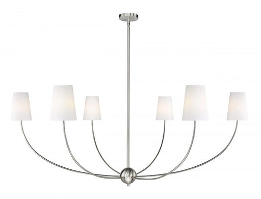 6 Light Chandelier | 3040-62BN