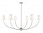 6 Light Chandelier | 3040-62BN