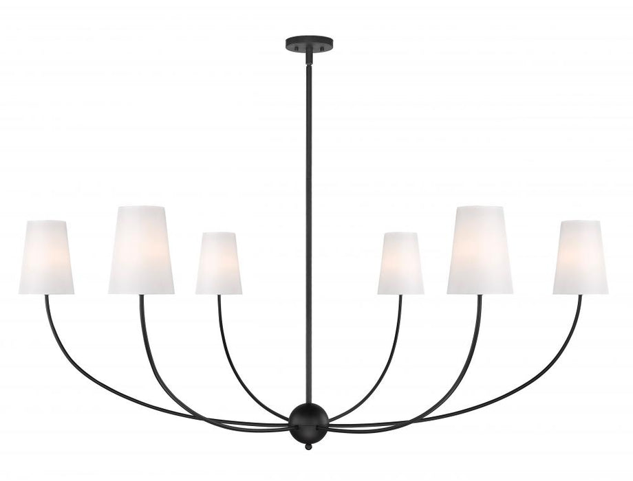 6 Light Chandelier | 3040-62MB