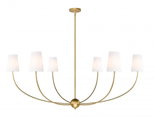 6 Light Chandelier | 3040-62RB